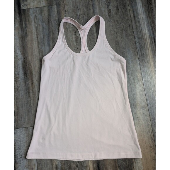 LULULEMON Racerback Tank Top Womens [NO SIZE TAG] Pale Pink - Picture 1 of 6